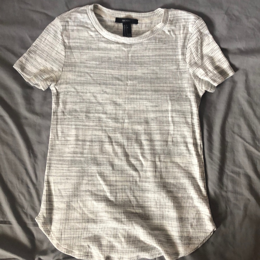 Ribbed t shirt